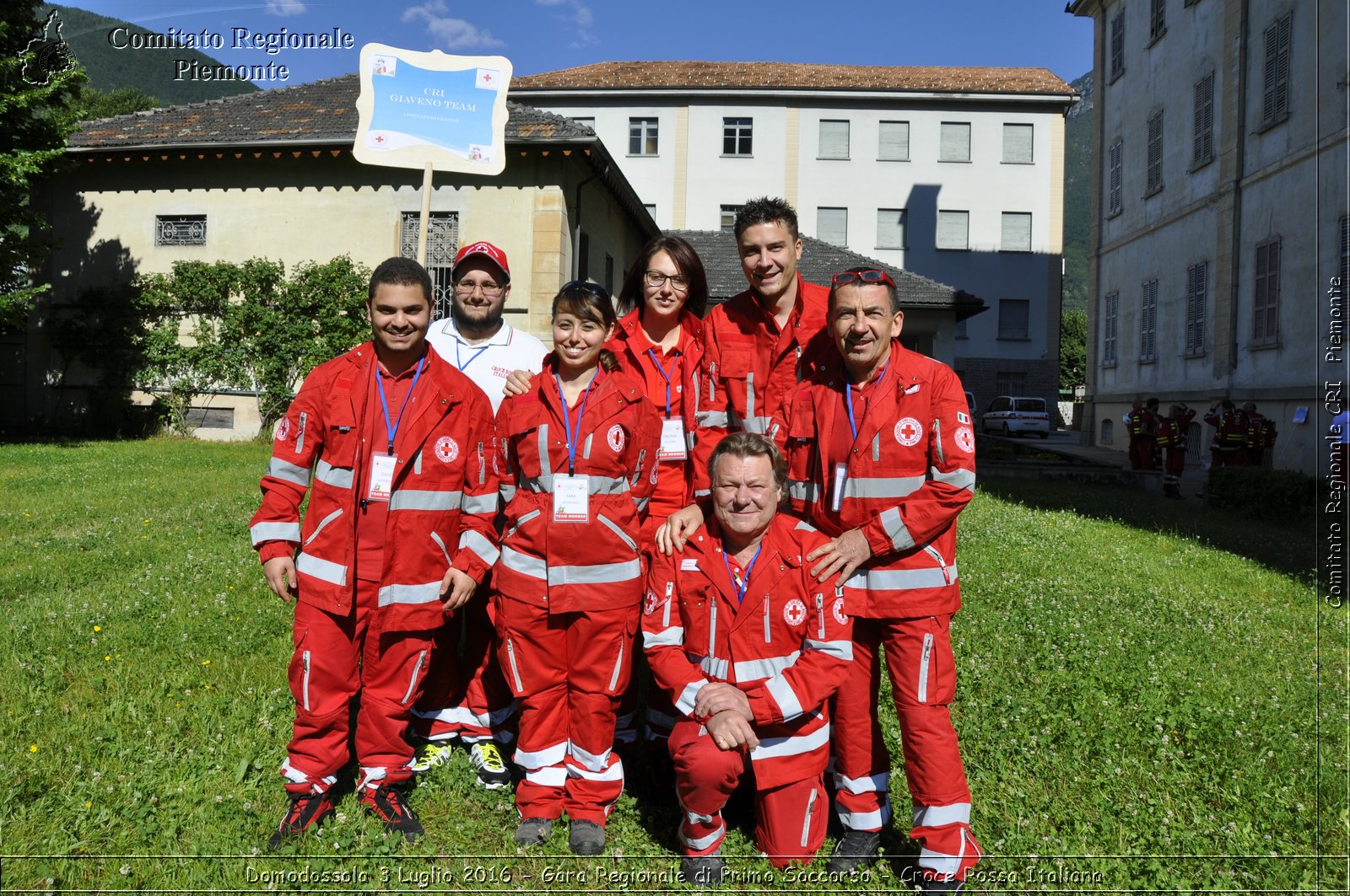 Domodossola 3 Luglio 2016 - Gara Regionale di Primo Soccorso - Croce Rossa Italiana- Comitato Regionale del Piemonte