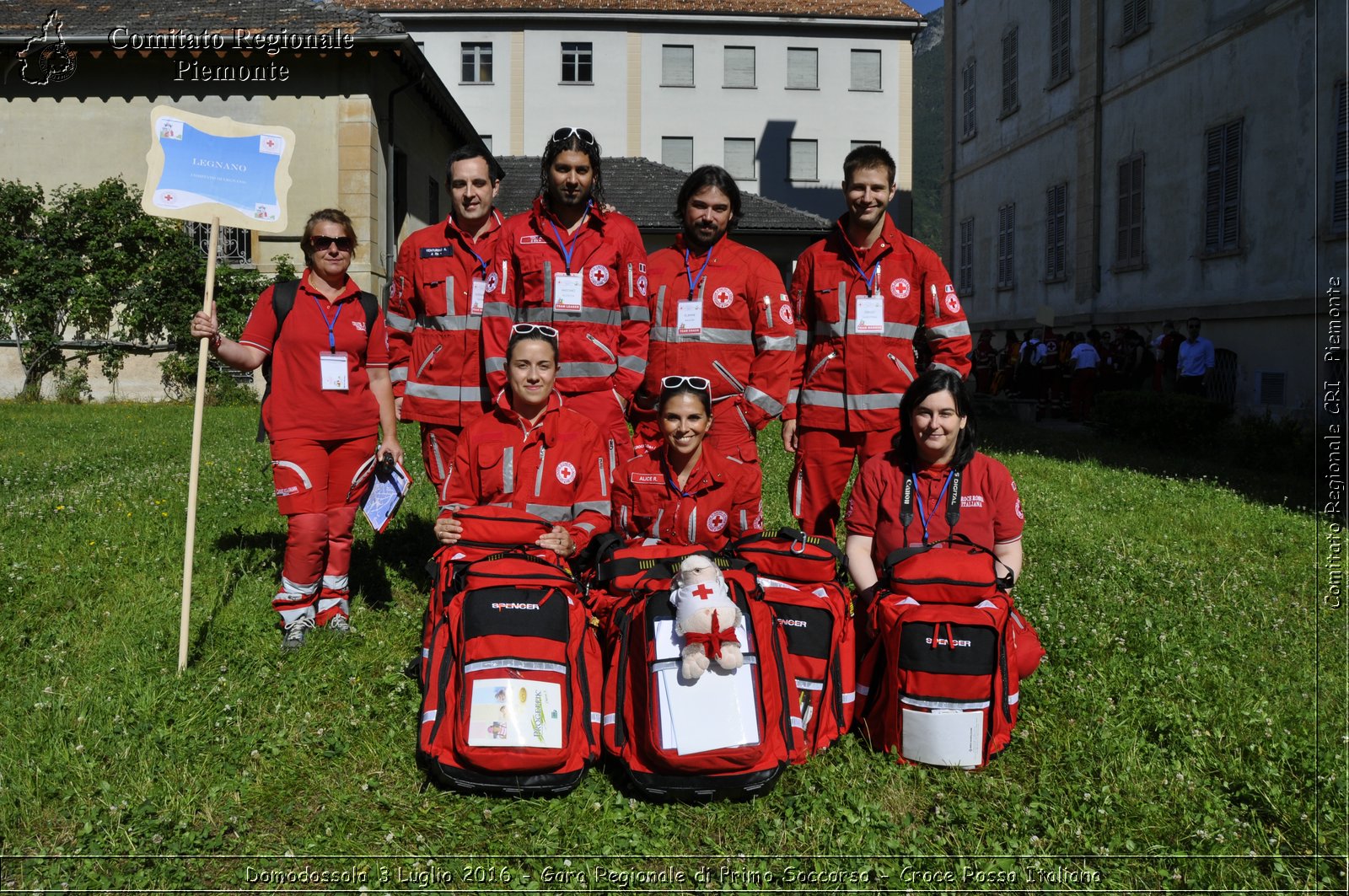 Domodossola 3 Luglio 2016 - Gara Regionale di Primo Soccorso - Croce Rossa Italiana- Comitato Regionale del Piemonte