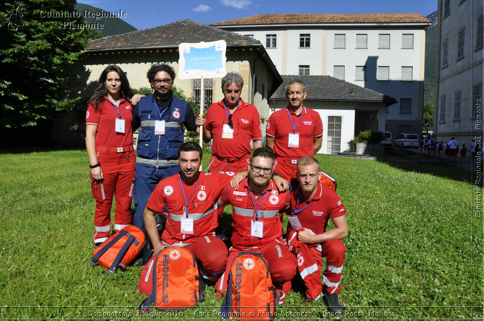 Domodossola 3 Luglio 2016 - Gara Regionale di Primo Soccorso - Croce Rossa Italiana- Comitato Regionale del Piemonte