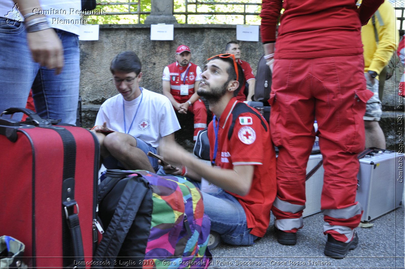 Domodossola 3 Luglio 2016 - Gara Regionale di Primo Soccorso - Croce Rossa Italiana- Comitato Regionale del Piemonte