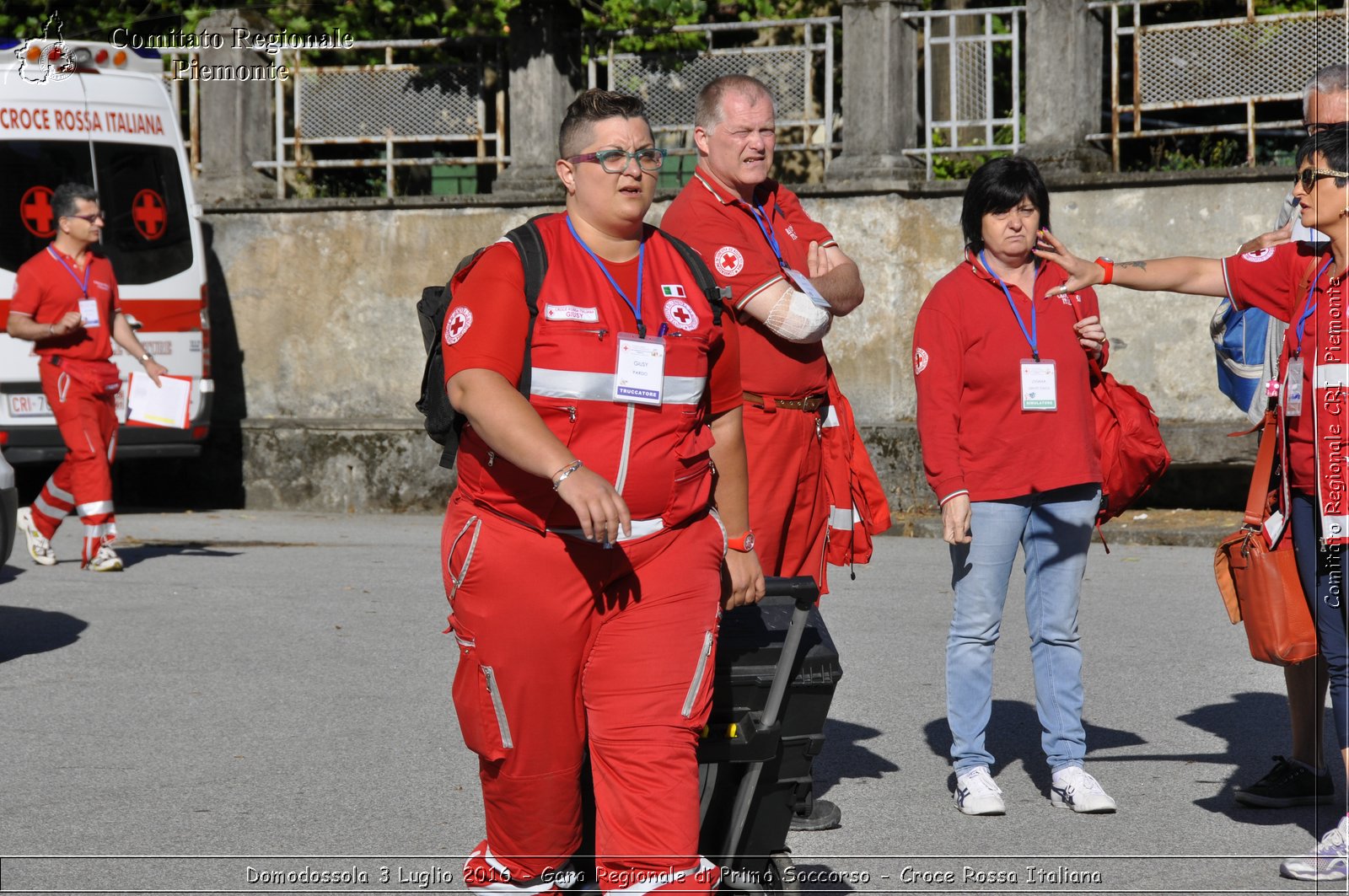 Domodossola 3 Luglio 2016 - Gara Regionale di Primo Soccorso - Croce Rossa Italiana- Comitato Regionale del Piemonte