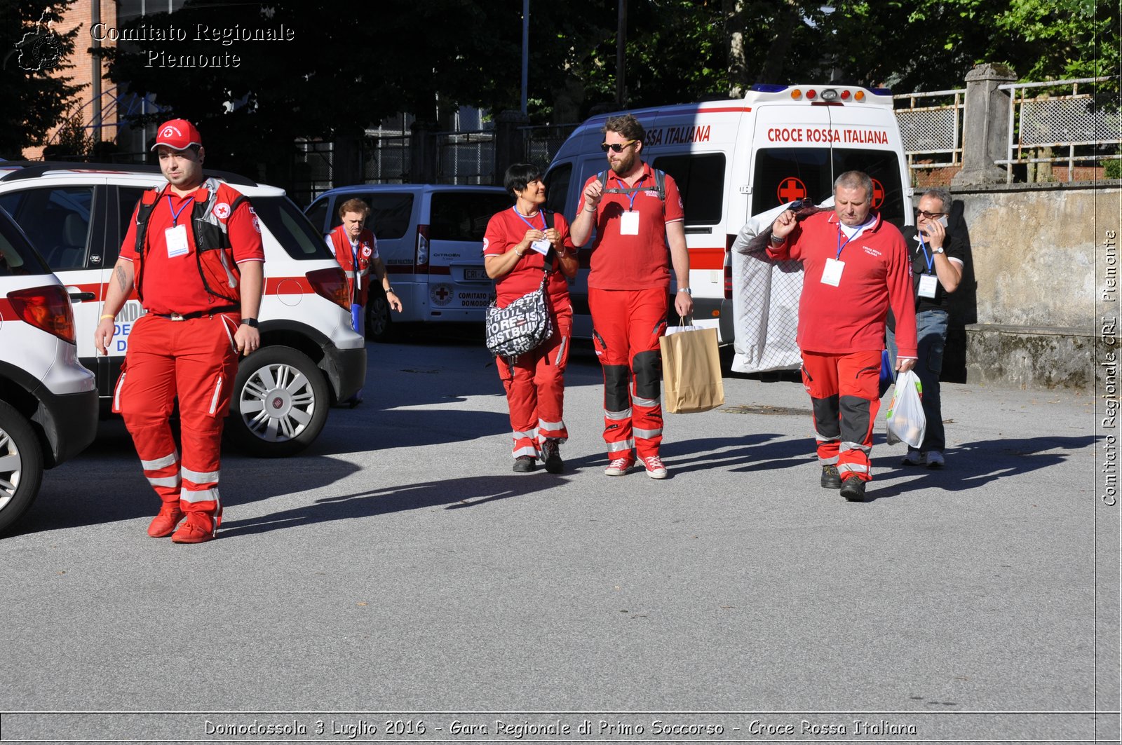 Domodossola 3 Luglio 2016 - Gara Regionale di Primo Soccorso - Croce Rossa Italiana- Comitato Regionale del Piemonte