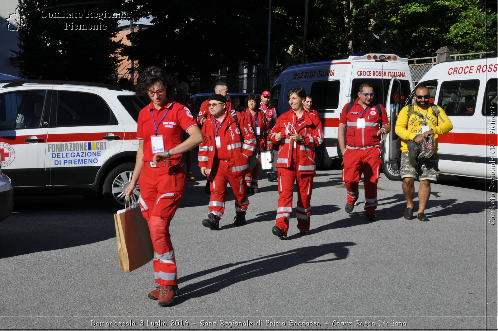 Domodossola 3 Luglio 2016 - Gara Regionale di Primo Soccorso - Croce Rossa Italiana- Comitato Regionale del Piemonte