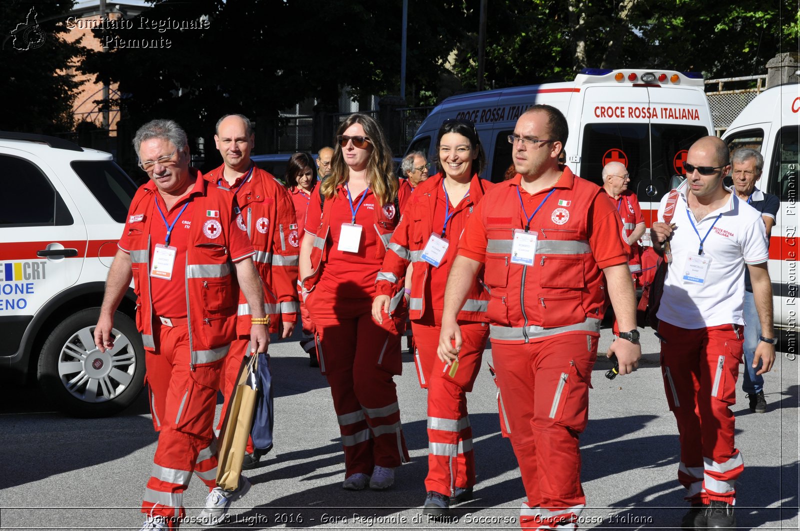 Domodossola 3 Luglio 2016 - Gara Regionale di Primo Soccorso - Croce Rossa Italiana- Comitato Regionale del Piemonte