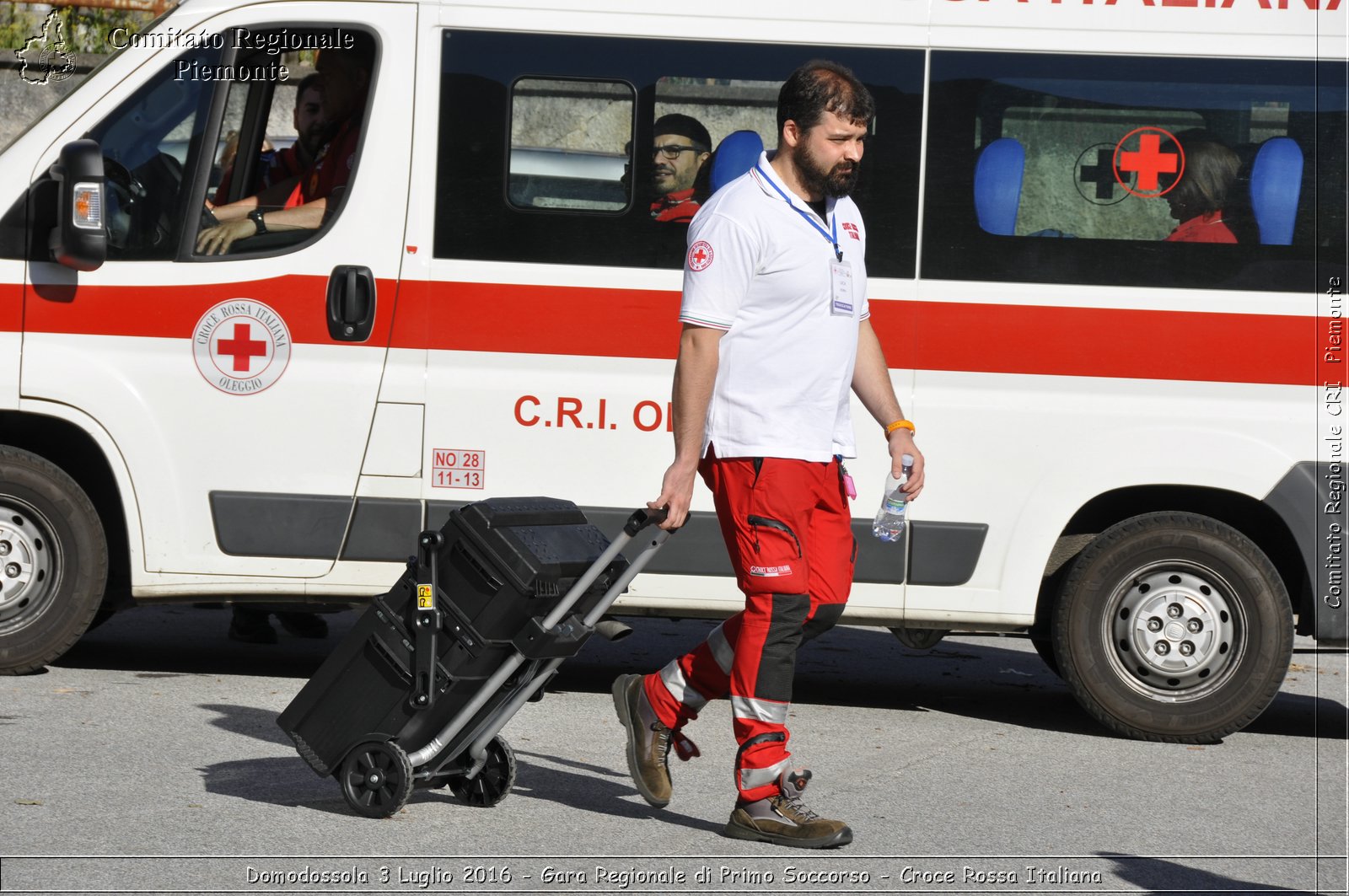 Domodossola 3 Luglio 2016 - Gara Regionale di Primo Soccorso - Croce Rossa Italiana- Comitato Regionale del Piemonte