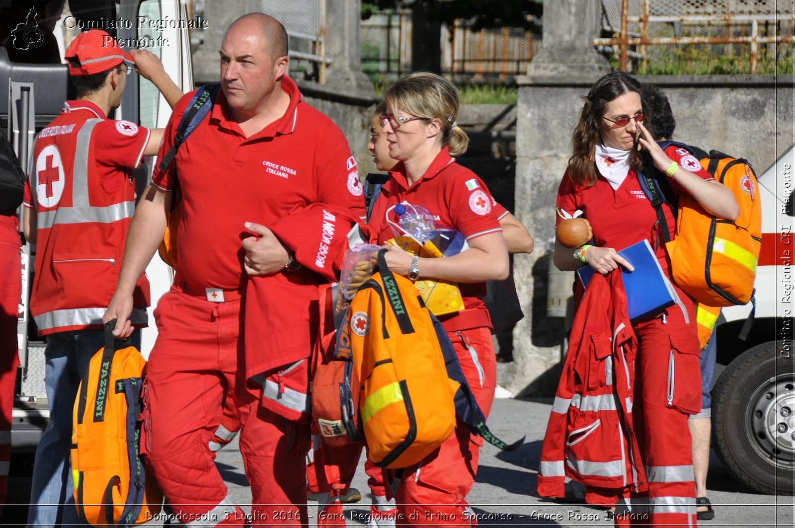 Domodossola 3 Luglio 2016 - Gara Regionale di Primo Soccorso - Croce Rossa Italiana- Comitato Regionale del Piemonte