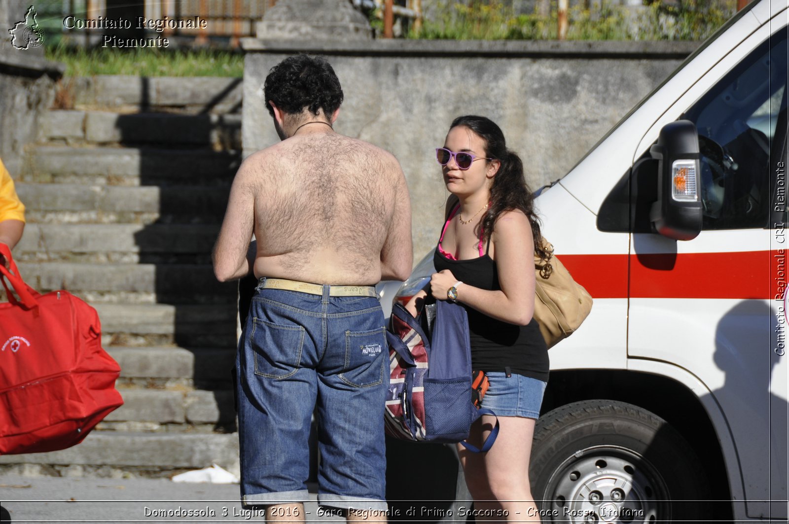 Domodossola 3 Luglio 2016 - Gara Regionale di Primo Soccorso - Croce Rossa Italiana- Comitato Regionale del Piemonte