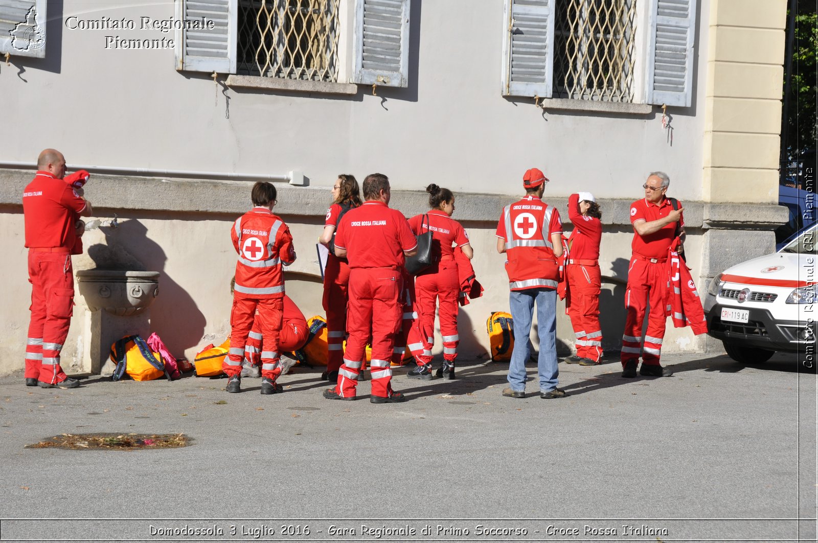 Domodossola 3 Luglio 2016 - Gara Regionale di Primo Soccorso - Croce Rossa Italiana- Comitato Regionale del Piemonte