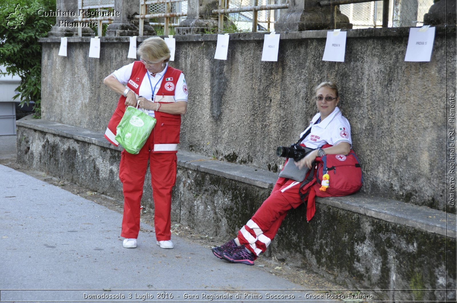 Domodossola 3 Luglio 2016 - Gara Regionale di Primo Soccorso - Croce Rossa Italiana- Comitato Regionale del Piemonte