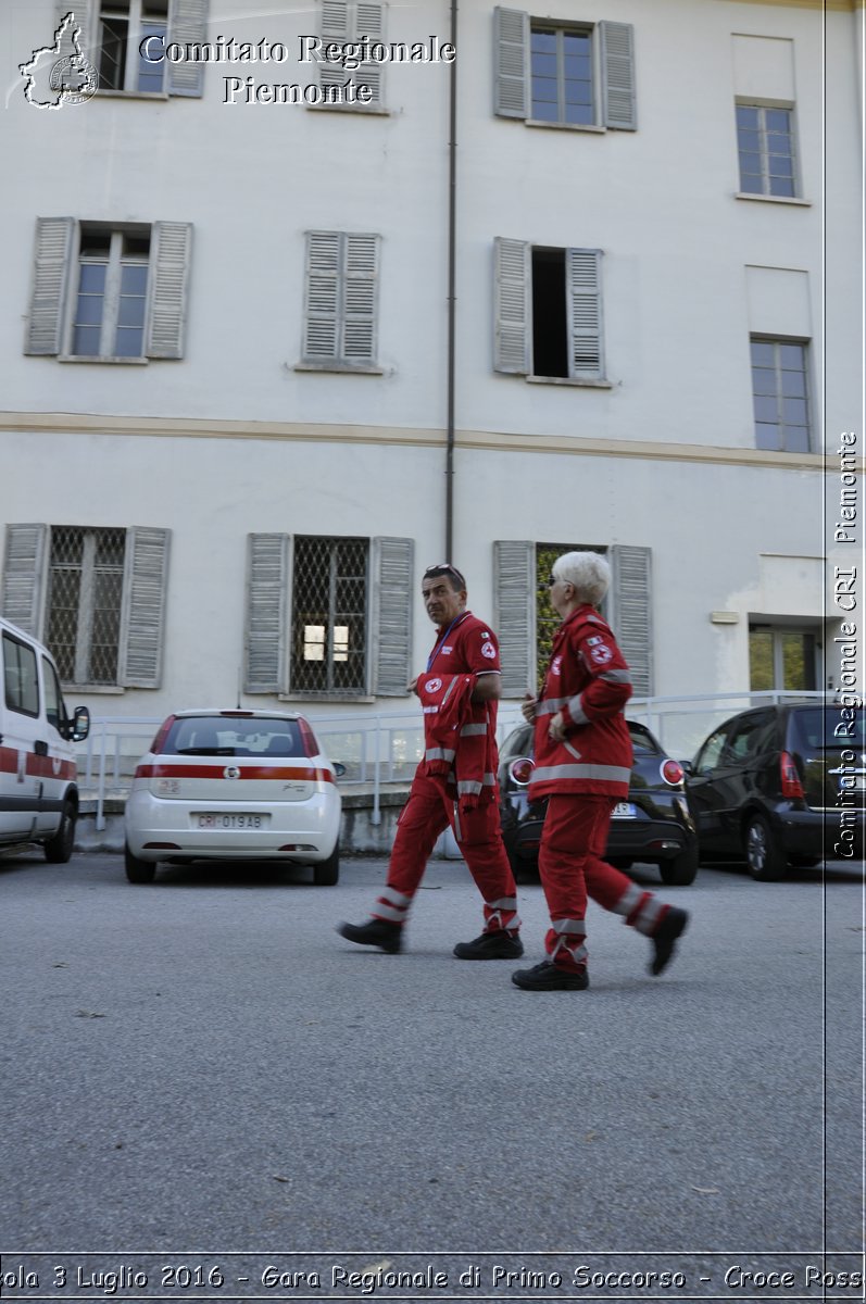 Domodossola 3 Luglio 2016 - Gara Regionale di Primo Soccorso - Croce Rossa Italiana- Comitato Regionale del Piemonte