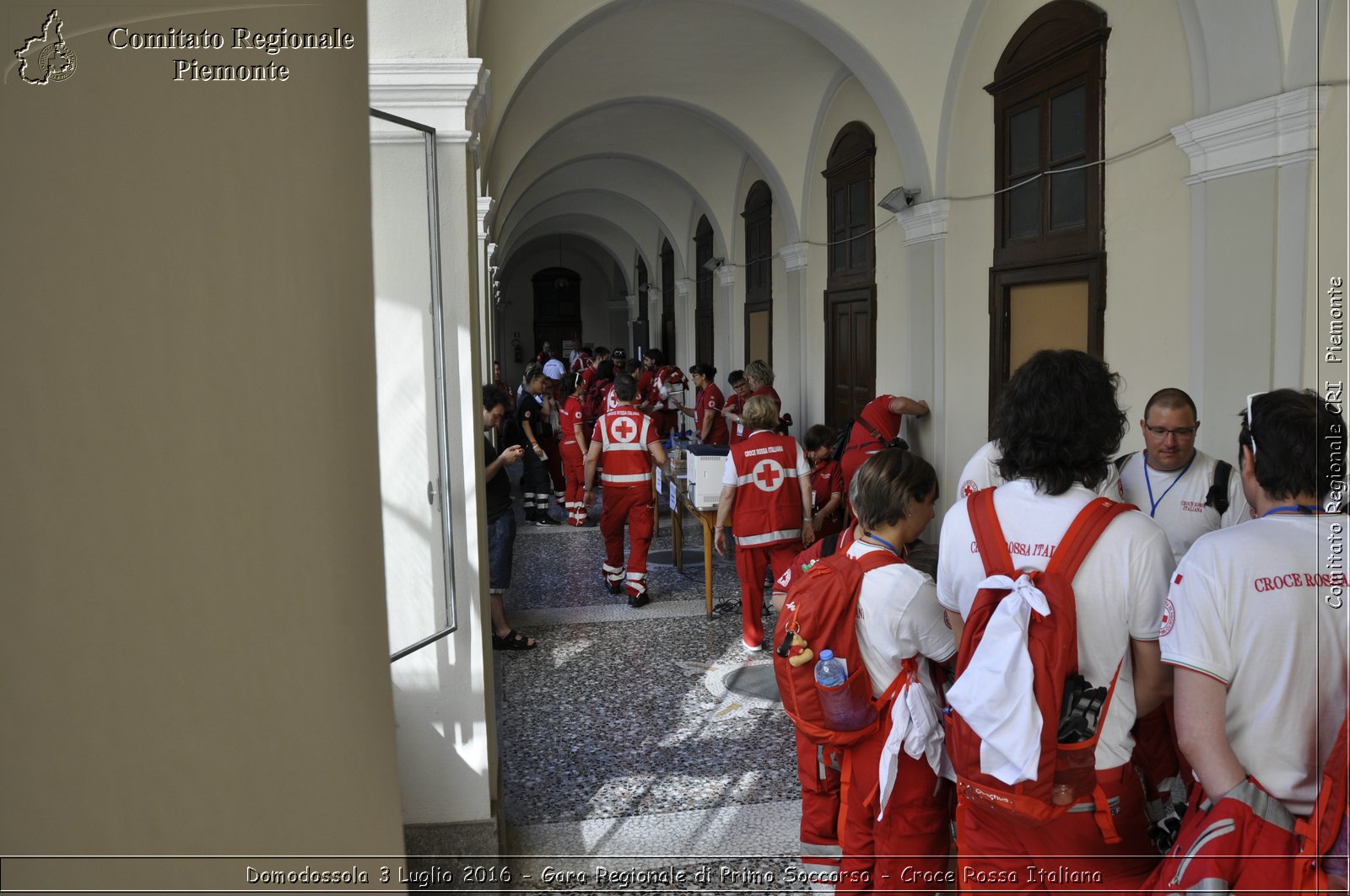 Domodossola 3 Luglio 2016 - Gara Regionale di Primo Soccorso - Croce Rossa Italiana- Comitato Regionale del Piemonte