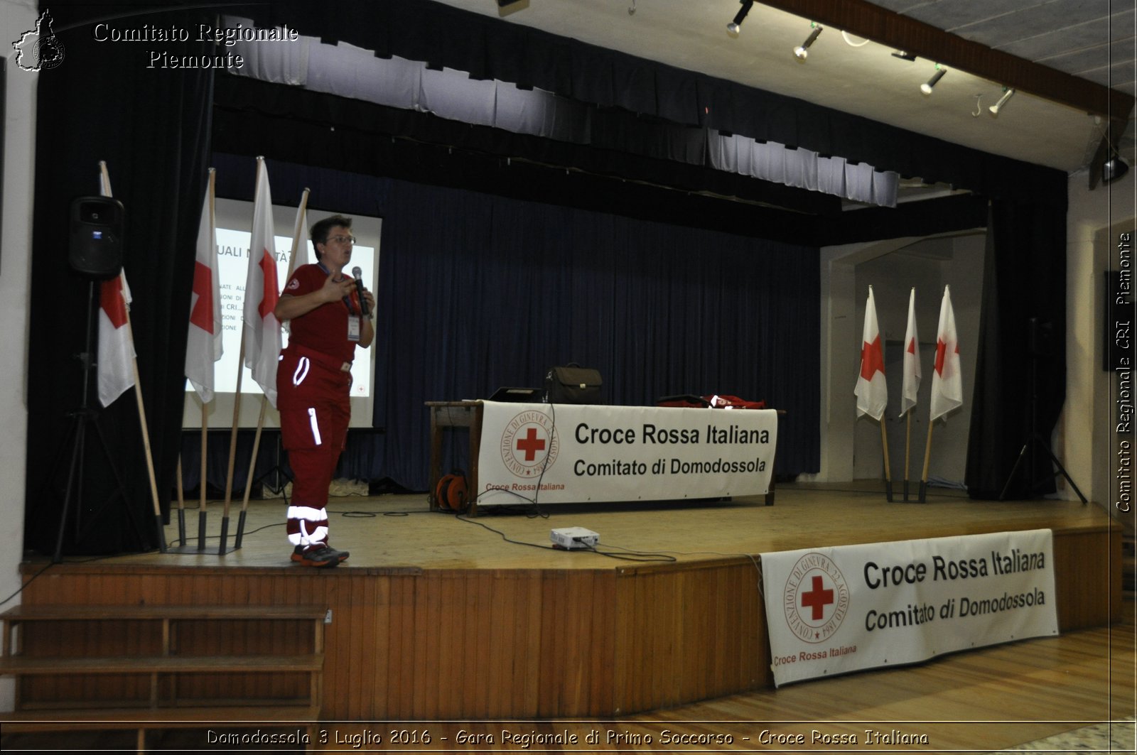 Domodossola 3 Luglio 2016 - Gara Regionale di Primo Soccorso - Croce Rossa Italiana- Comitato Regionale del Piemonte