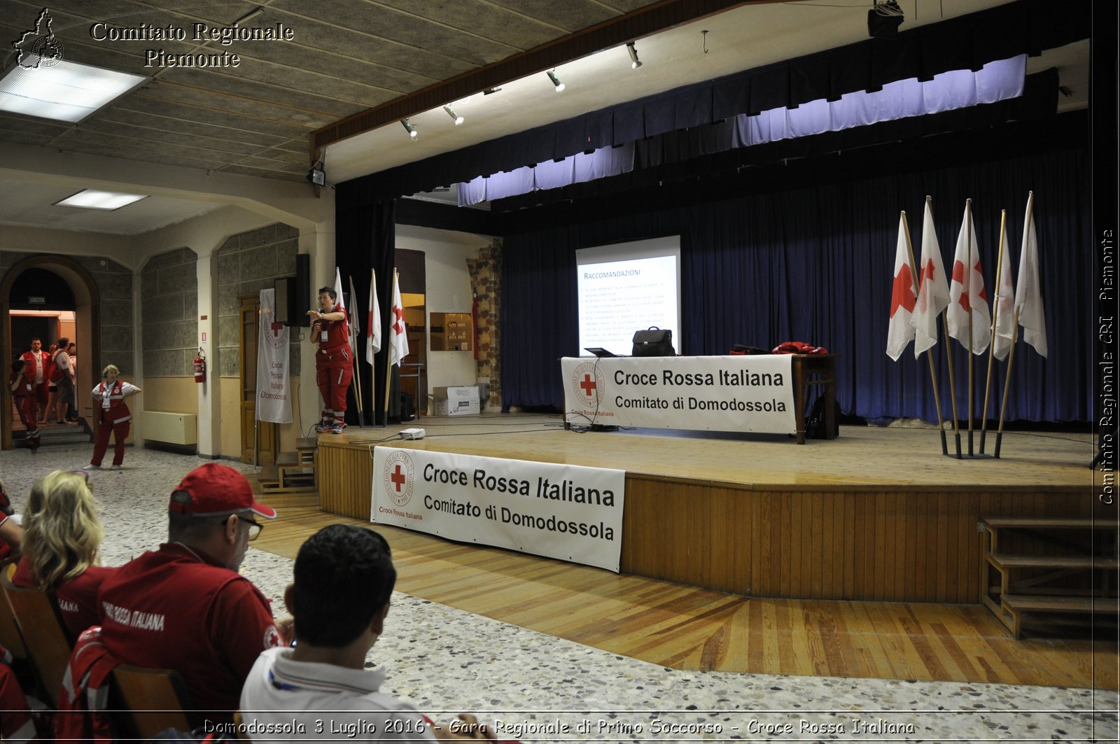 Domodossola 3 Luglio 2016 - Gara Regionale di Primo Soccorso - Croce Rossa Italiana- Comitato Regionale del Piemonte