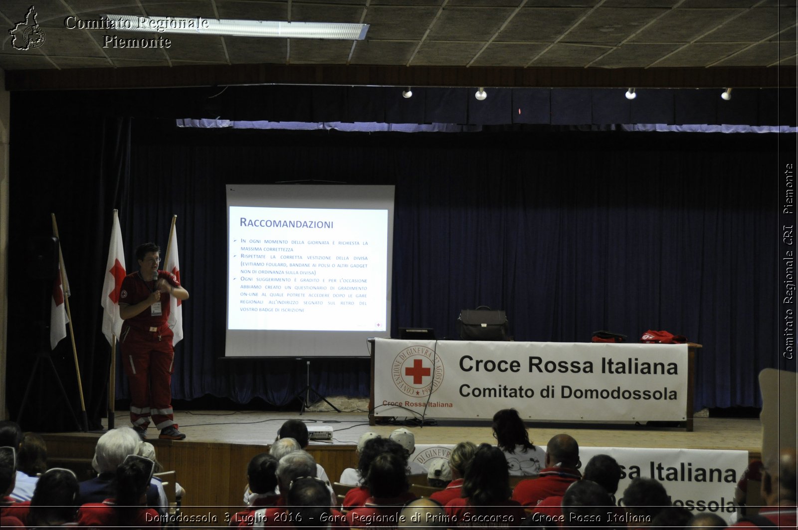 Domodossola 3 Luglio 2016 - Gara Regionale di Primo Soccorso - Croce Rossa Italiana- Comitato Regionale del Piemonte