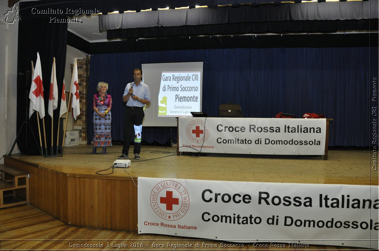 Domodossola 3 Luglio 2016 - Gara Regionale di Primo Soccorso - Croce Rossa Italiana- Comitato Regionale del Piemonte