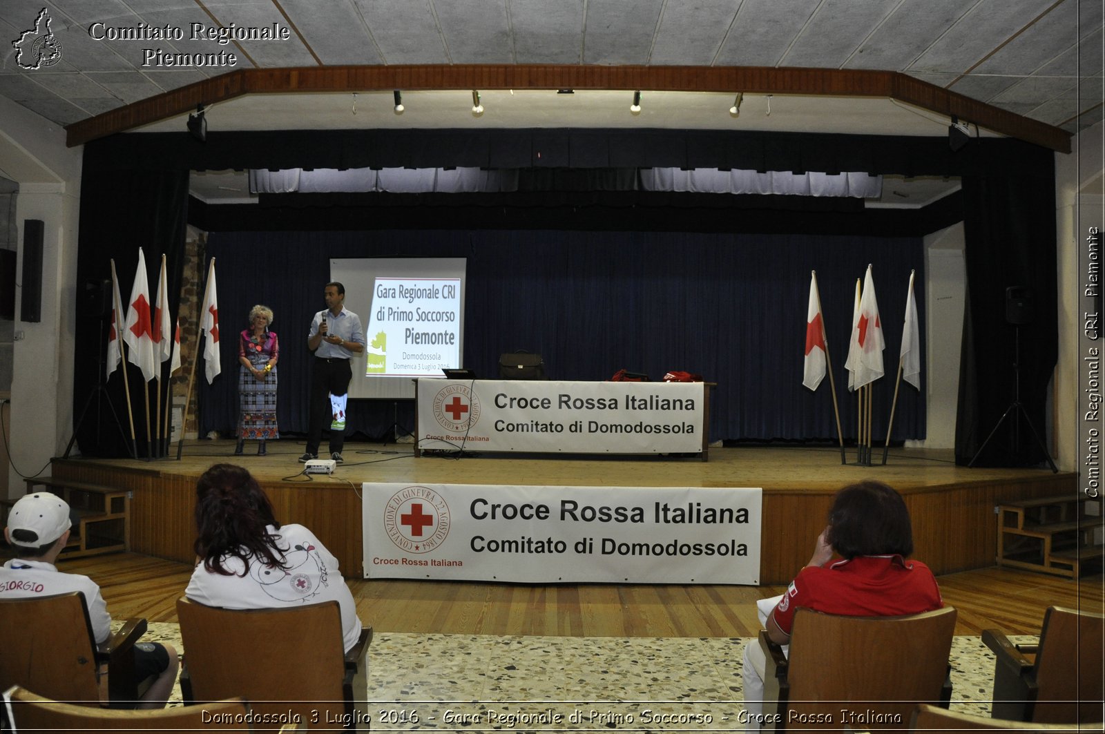 Domodossola 3 Luglio 2016 - Gara Regionale di Primo Soccorso - Croce Rossa Italiana- Comitato Regionale del Piemonte