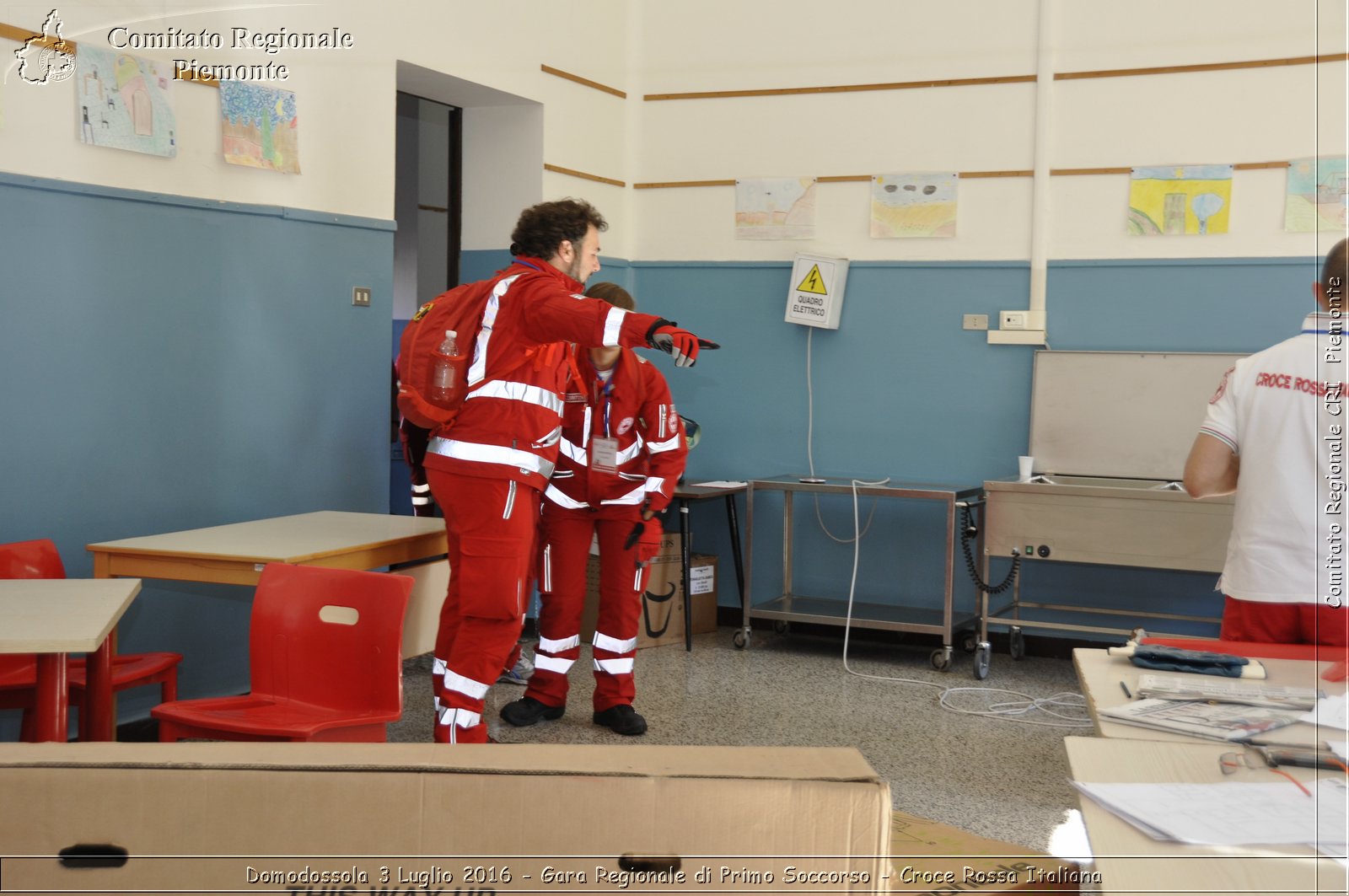 Domodossola 3 Luglio 2016 - Gara Regionale di Primo Soccorso - Croce Rossa Italiana- Comitato Regionale del Piemonte