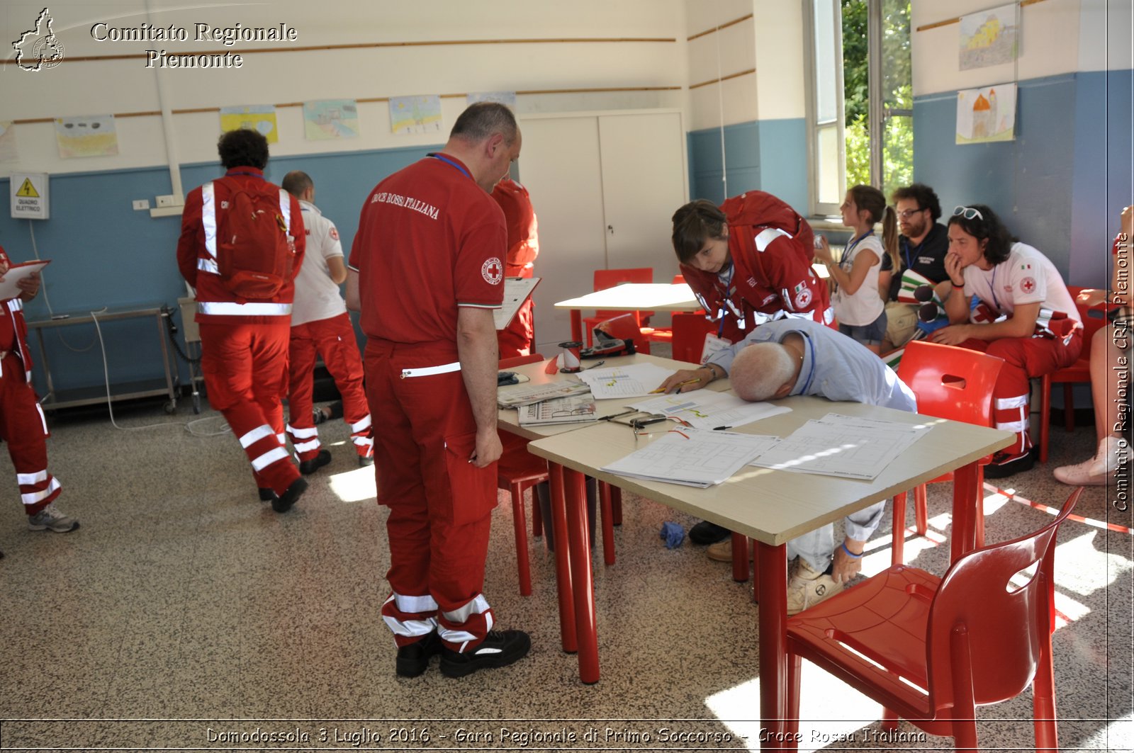 Domodossola 3 Luglio 2016 - Gara Regionale di Primo Soccorso - Croce Rossa Italiana- Comitato Regionale del Piemonte