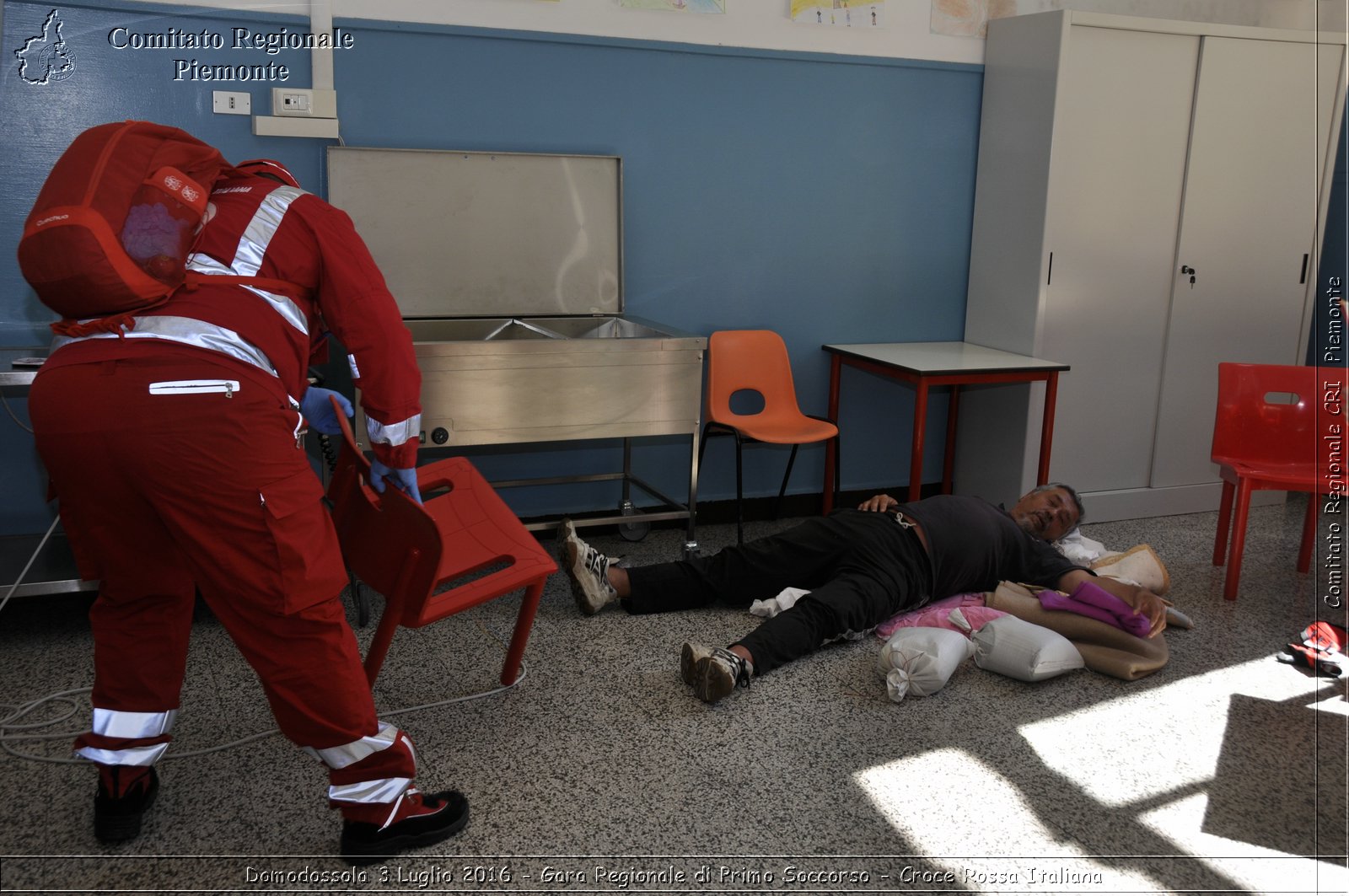 Domodossola 3 Luglio 2016 - Gara Regionale di Primo Soccorso - Croce Rossa Italiana- Comitato Regionale del Piemonte