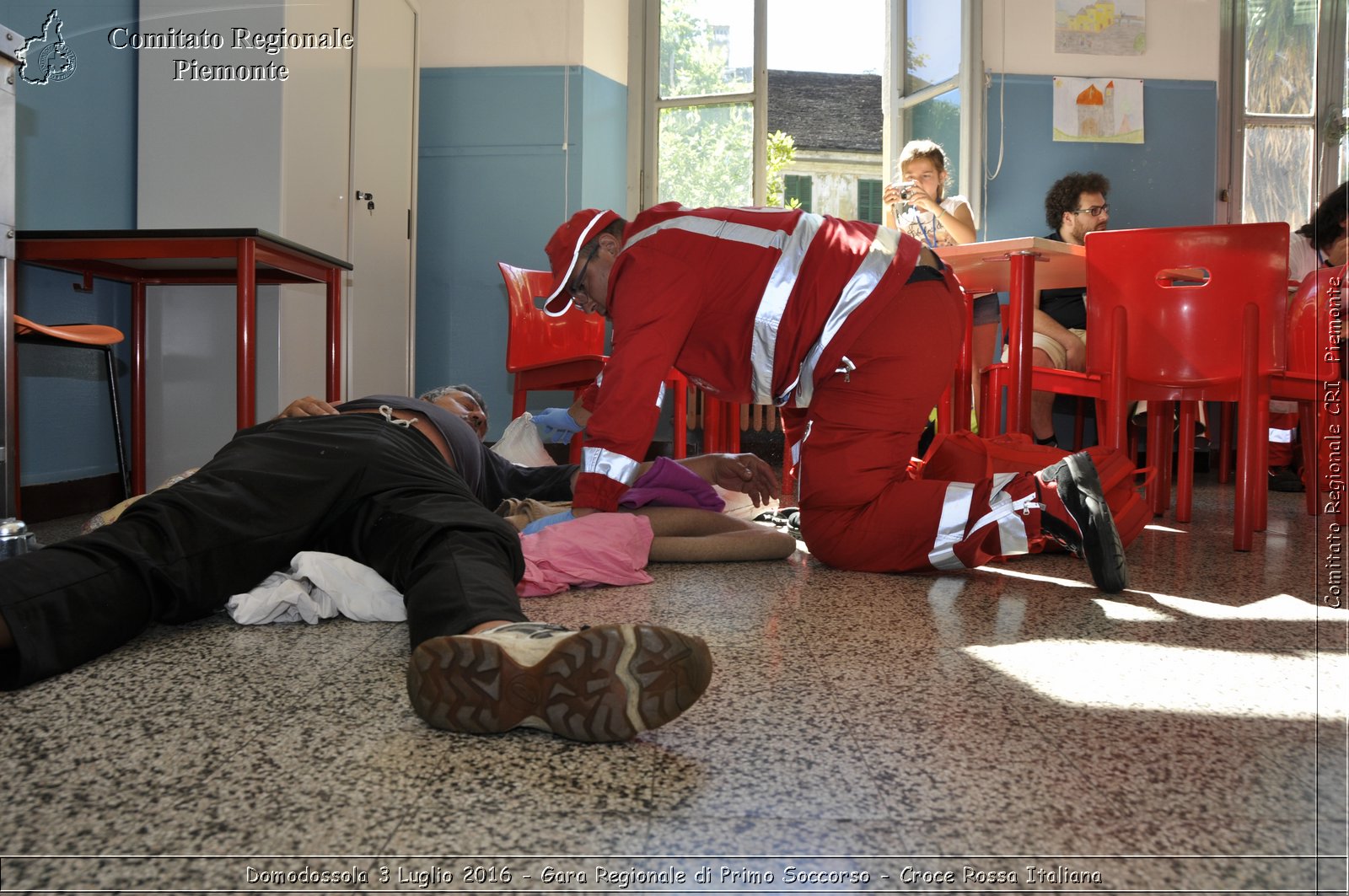 Domodossola 3 Luglio 2016 - Gara Regionale di Primo Soccorso - Croce Rossa Italiana- Comitato Regionale del Piemonte