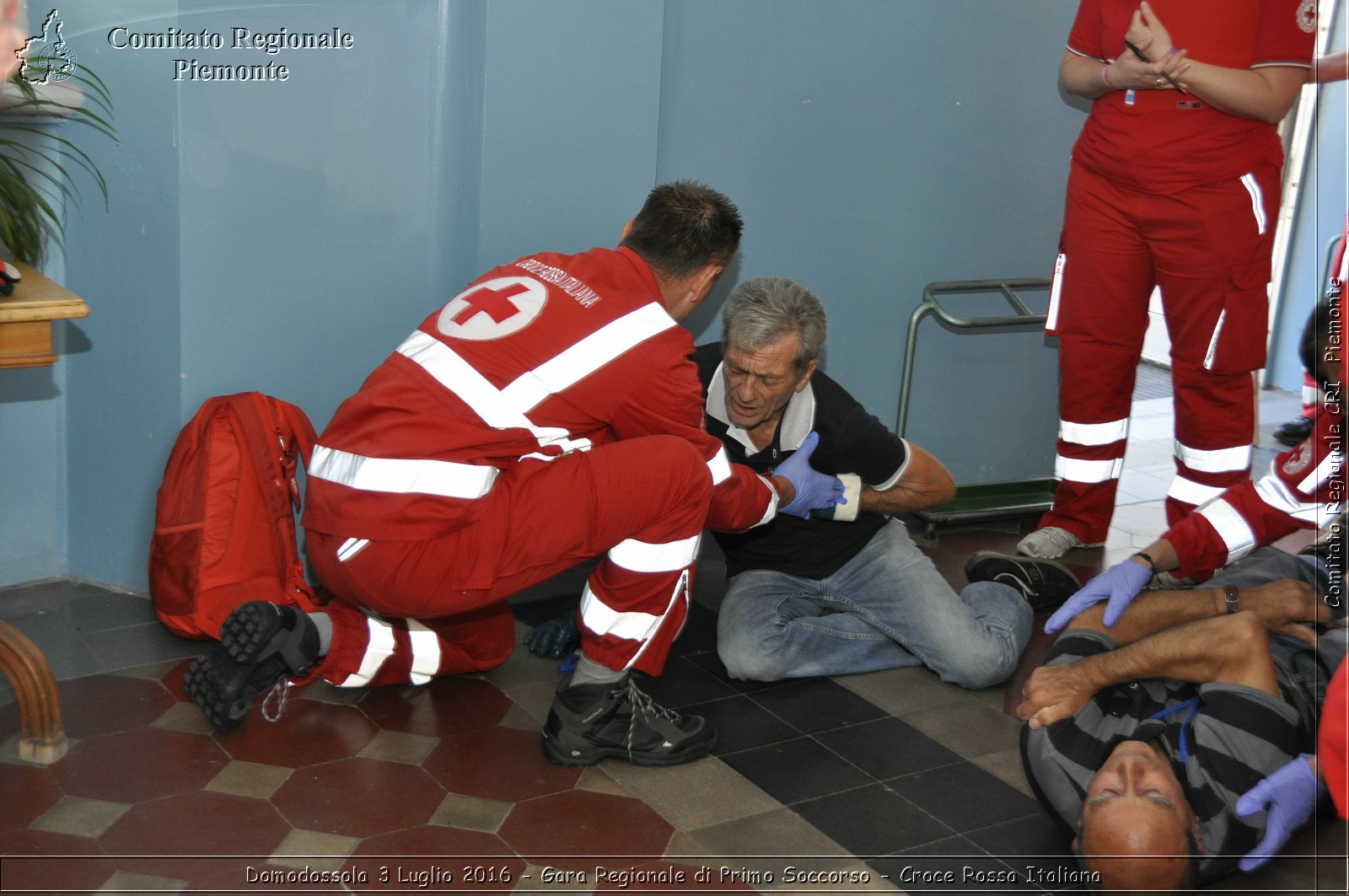 Domodossola 3 Luglio 2016 - Gara Regionale di Primo Soccorso - Croce Rossa Italiana- Comitato Regionale del Piemonte