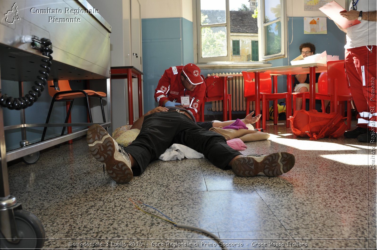 Domodossola 3 Luglio 2016 - Gara Regionale di Primo Soccorso - Croce Rossa Italiana- Comitato Regionale del Piemonte