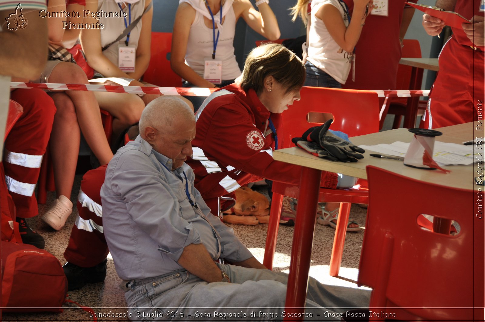 Domodossola 3 Luglio 2016 - Gara Regionale di Primo Soccorso - Croce Rossa Italiana- Comitato Regionale del Piemonte