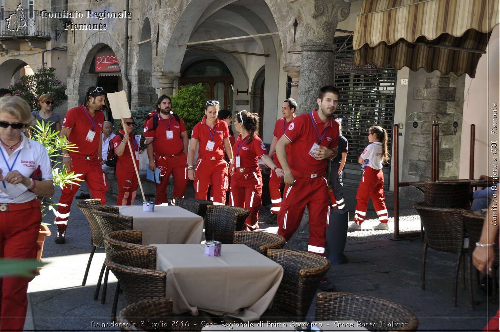 Domodossola 3 Luglio 2016 - Gara Regionale di Primo Soccorso - Croce Rossa Italiana- Comitato Regionale del Piemonte