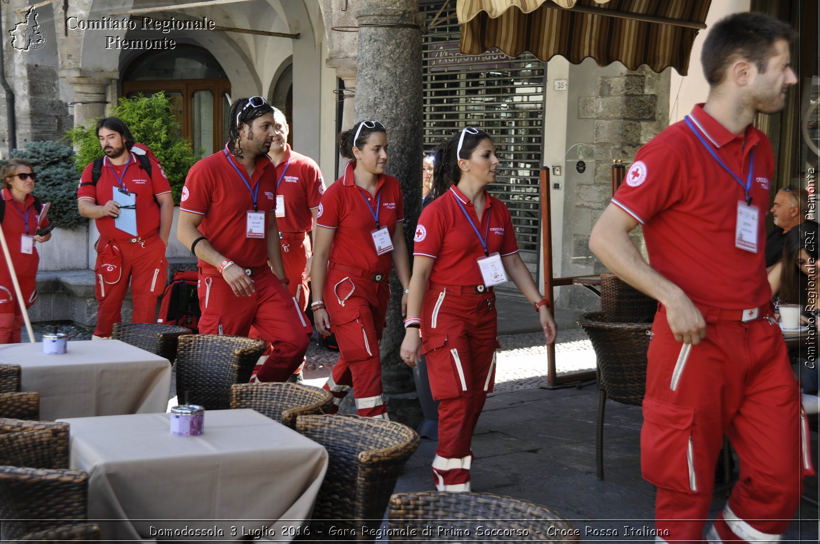 Domodossola 3 Luglio 2016 - Gara Regionale di Primo Soccorso - Croce Rossa Italiana- Comitato Regionale del Piemonte