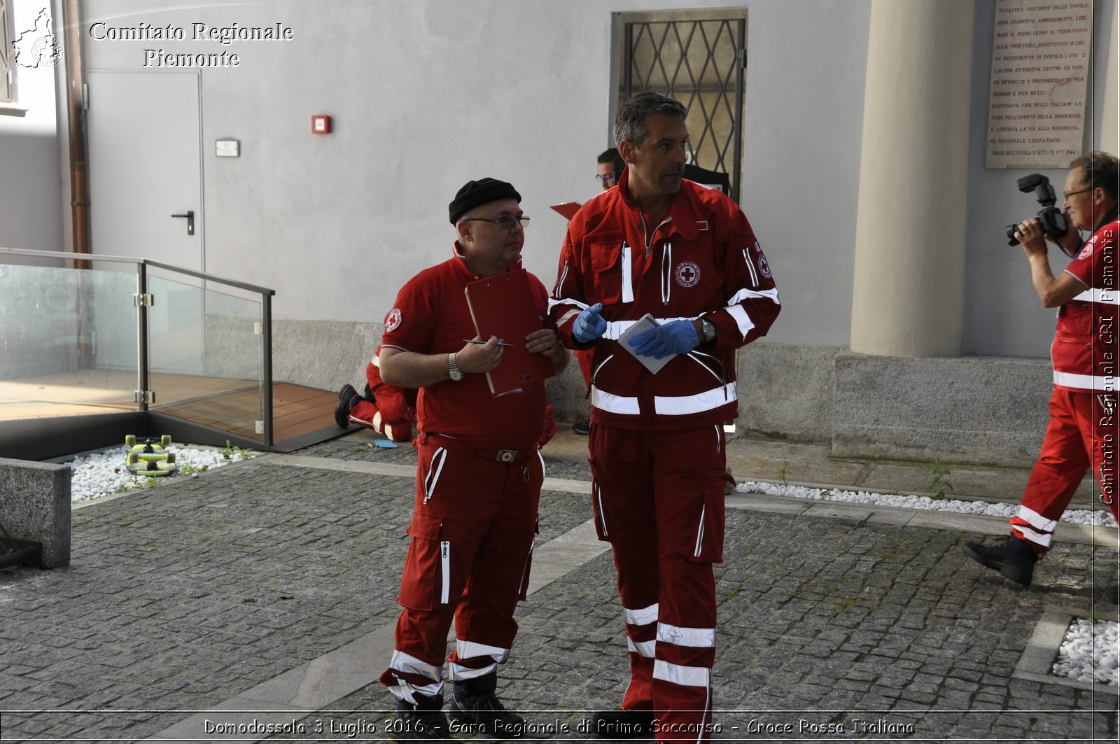 Domodossola 3 Luglio 2016 - Gara Regionale di Primo Soccorso - Croce Rossa Italiana- Comitato Regionale del Piemonte