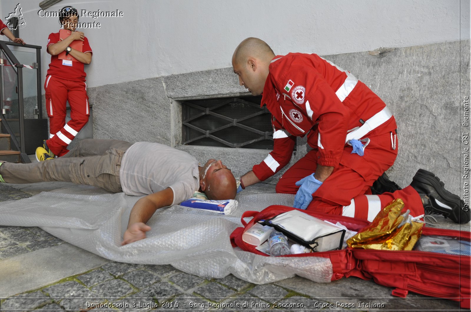 Domodossola 3 Luglio 2016 - Gara Regionale di Primo Soccorso - Croce Rossa Italiana- Comitato Regionale del Piemonte