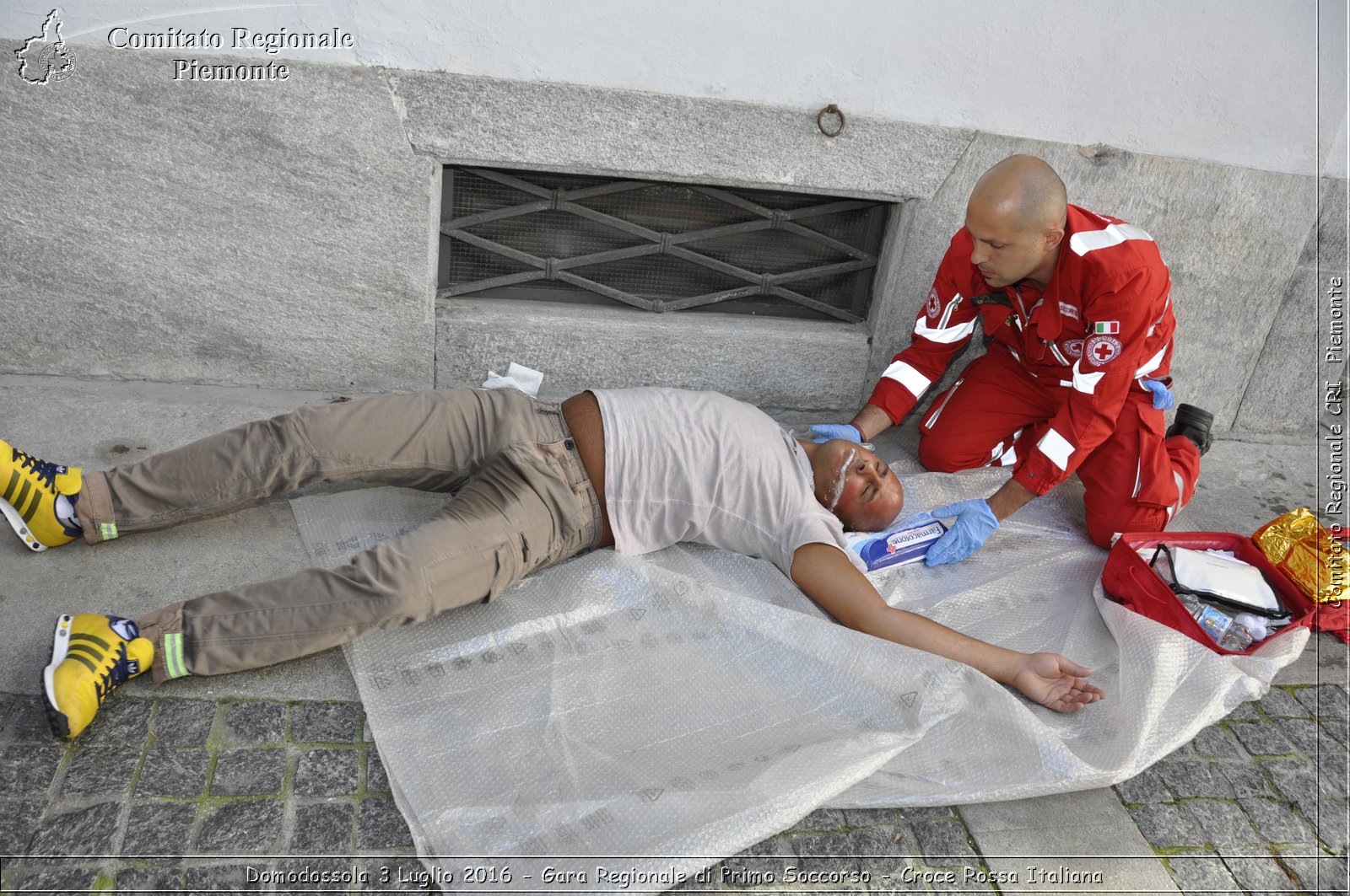 Domodossola 3 Luglio 2016 - Gara Regionale di Primo Soccorso - Croce Rossa Italiana- Comitato Regionale del Piemonte