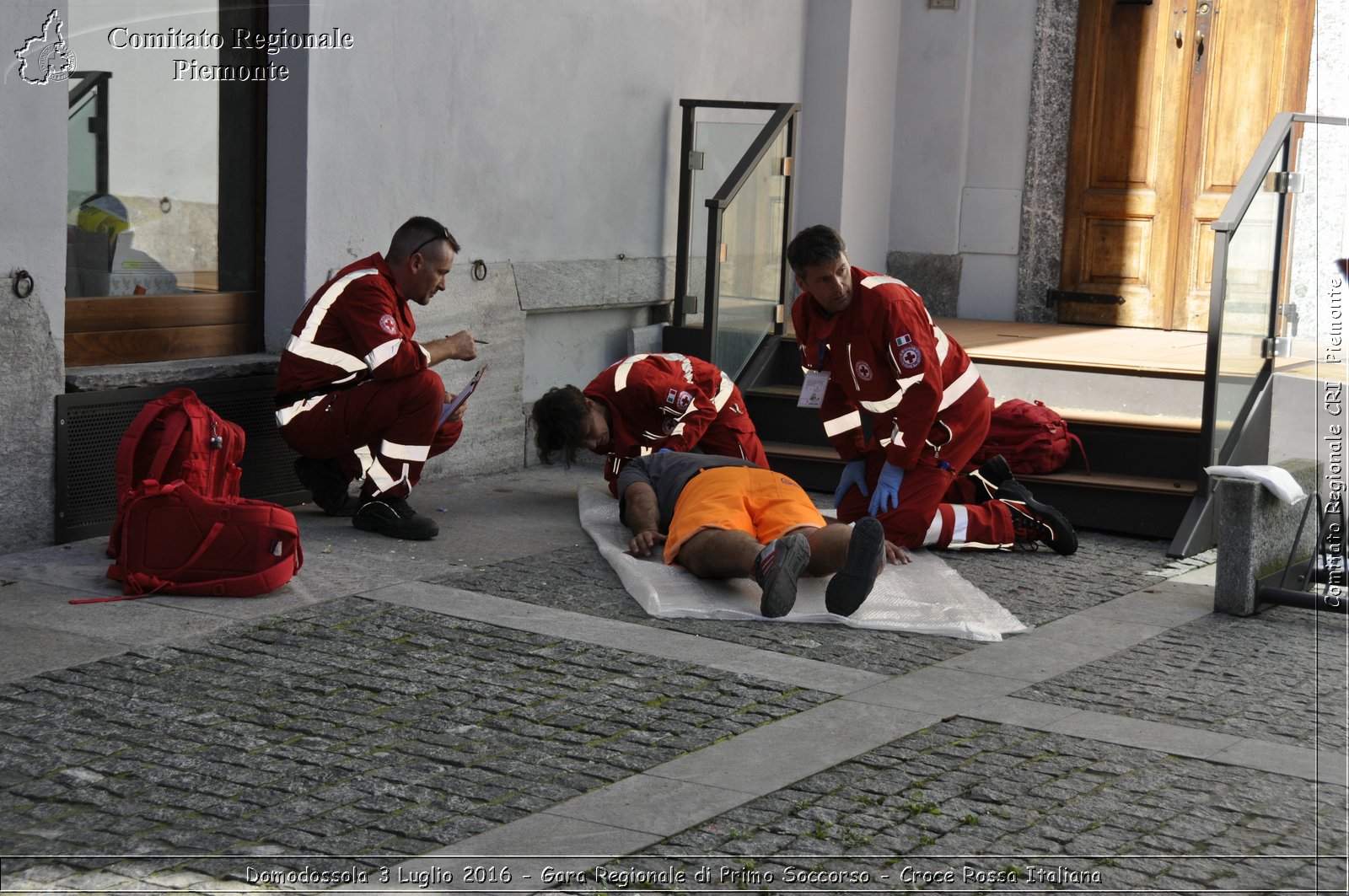 Domodossola 3 Luglio 2016 - Gara Regionale di Primo Soccorso - Croce Rossa Italiana- Comitato Regionale del Piemonte