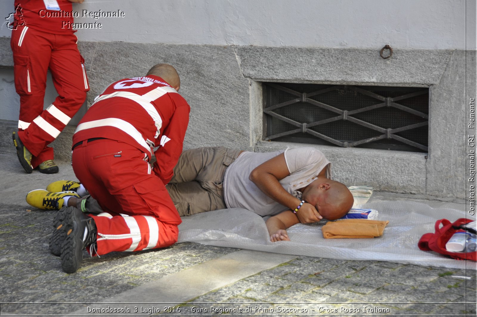 Domodossola 3 Luglio 2016 - Gara Regionale di Primo Soccorso - Croce Rossa Italiana- Comitato Regionale del Piemonte