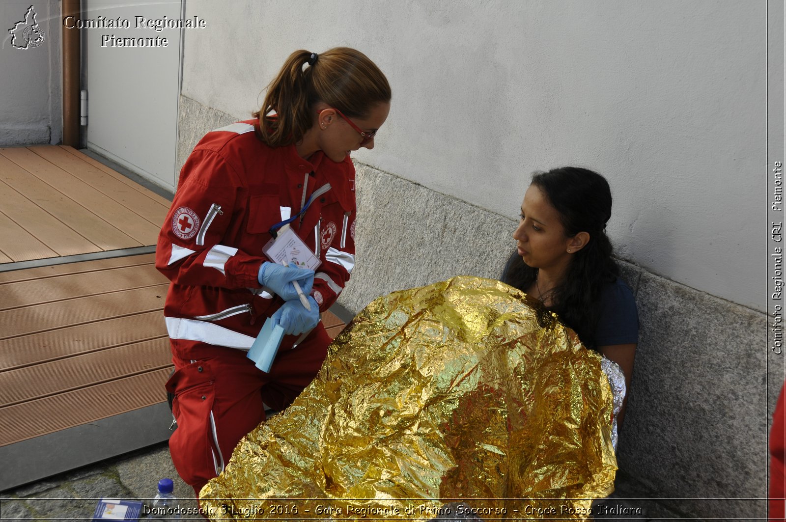 Domodossola 3 Luglio 2016 - Gara Regionale di Primo Soccorso - Croce Rossa Italiana- Comitato Regionale del Piemonte