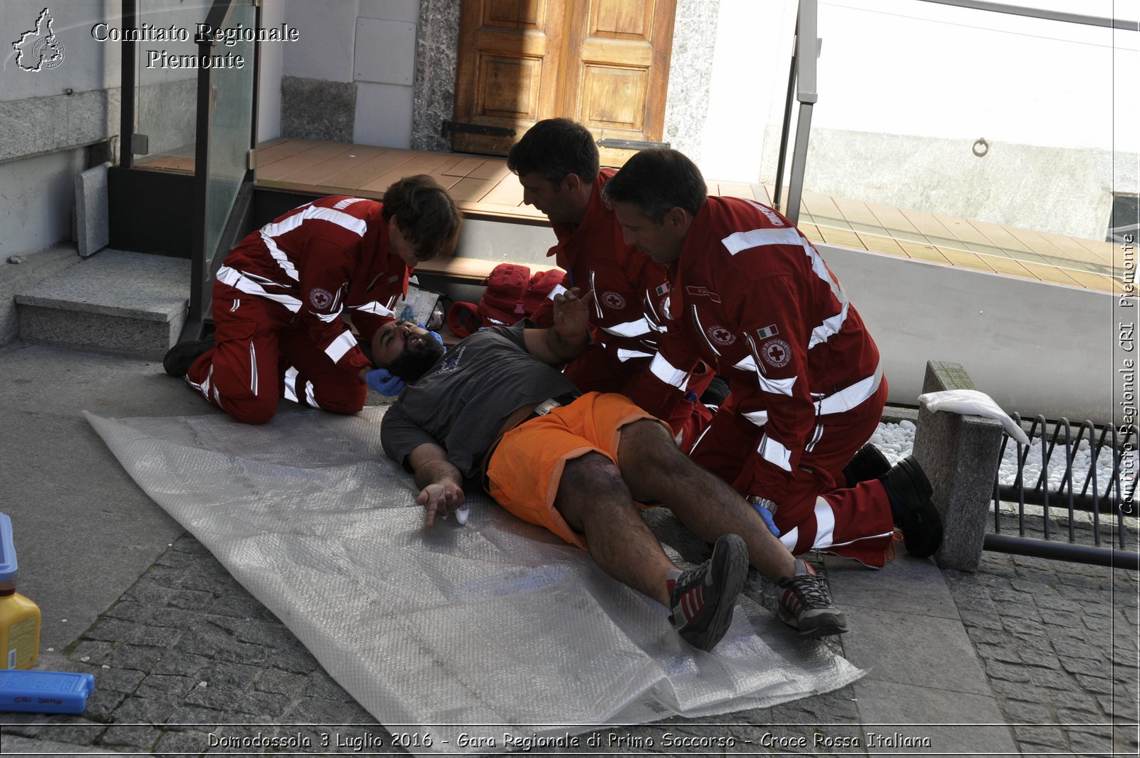 Domodossola 3 Luglio 2016 - Gara Regionale di Primo Soccorso - Croce Rossa Italiana- Comitato Regionale del Piemonte