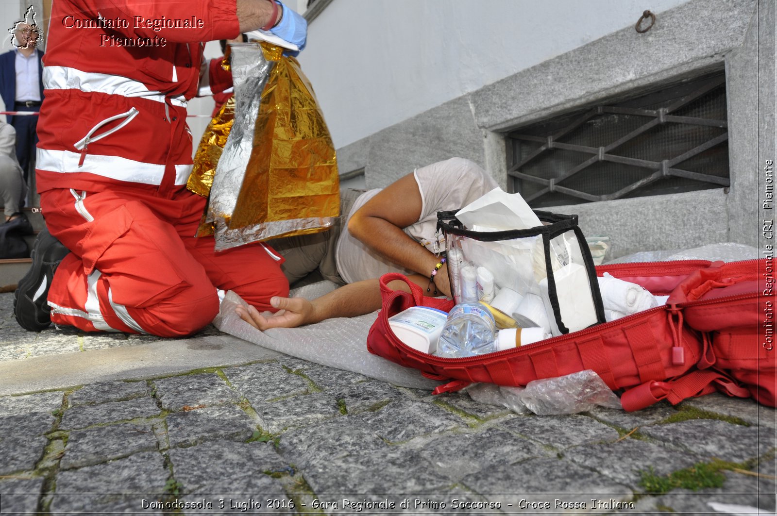 Domodossola 3 Luglio 2016 - Gara Regionale di Primo Soccorso - Croce Rossa Italiana- Comitato Regionale del Piemonte