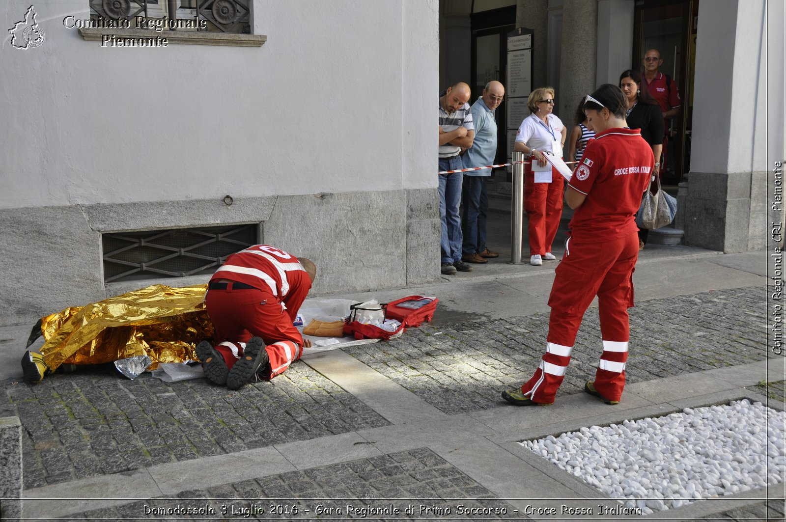 Domodossola 3 Luglio 2016 - Gara Regionale di Primo Soccorso - Croce Rossa Italiana- Comitato Regionale del Piemonte