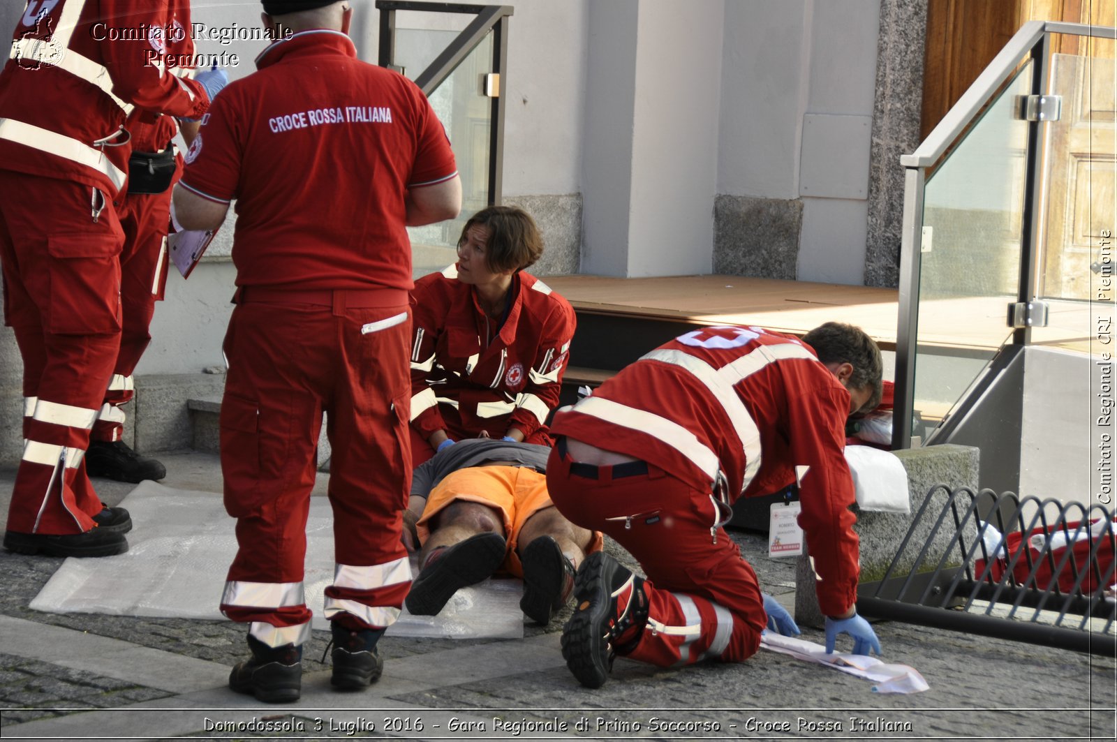 Domodossola 3 Luglio 2016 - Gara Regionale di Primo Soccorso - Croce Rossa Italiana- Comitato Regionale del Piemonte