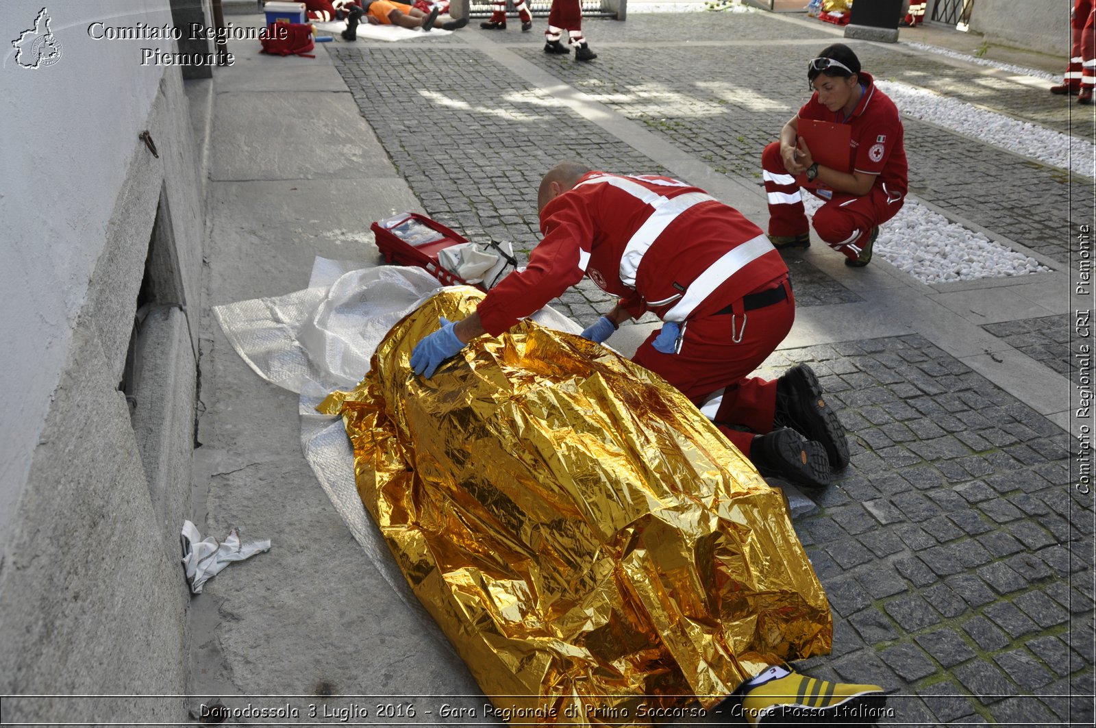 Domodossola 3 Luglio 2016 - Gara Regionale di Primo Soccorso - Croce Rossa Italiana- Comitato Regionale del Piemonte