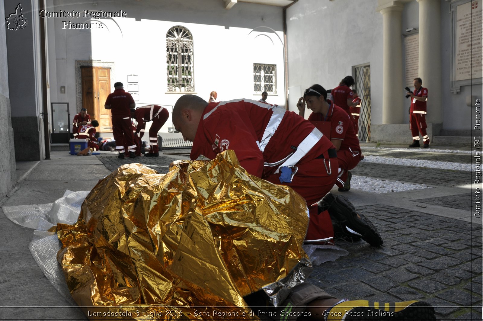 Domodossola 3 Luglio 2016 - Gara Regionale di Primo Soccorso - Croce Rossa Italiana- Comitato Regionale del Piemonte