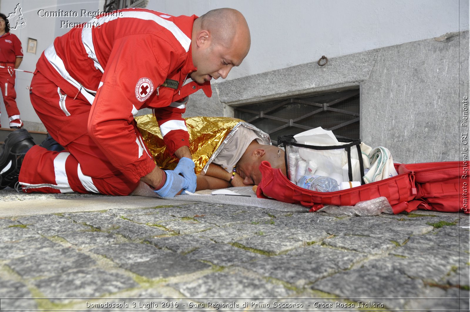 Domodossola 3 Luglio 2016 - Gara Regionale di Primo Soccorso - Croce Rossa Italiana- Comitato Regionale del Piemonte