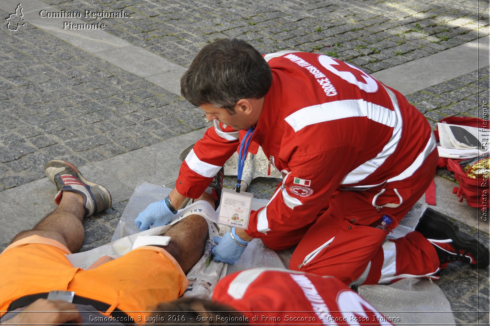 Domodossola 3 Luglio 2016 - Gara Regionale di Primo Soccorso - Croce Rossa Italiana- Comitato Regionale del Piemonte