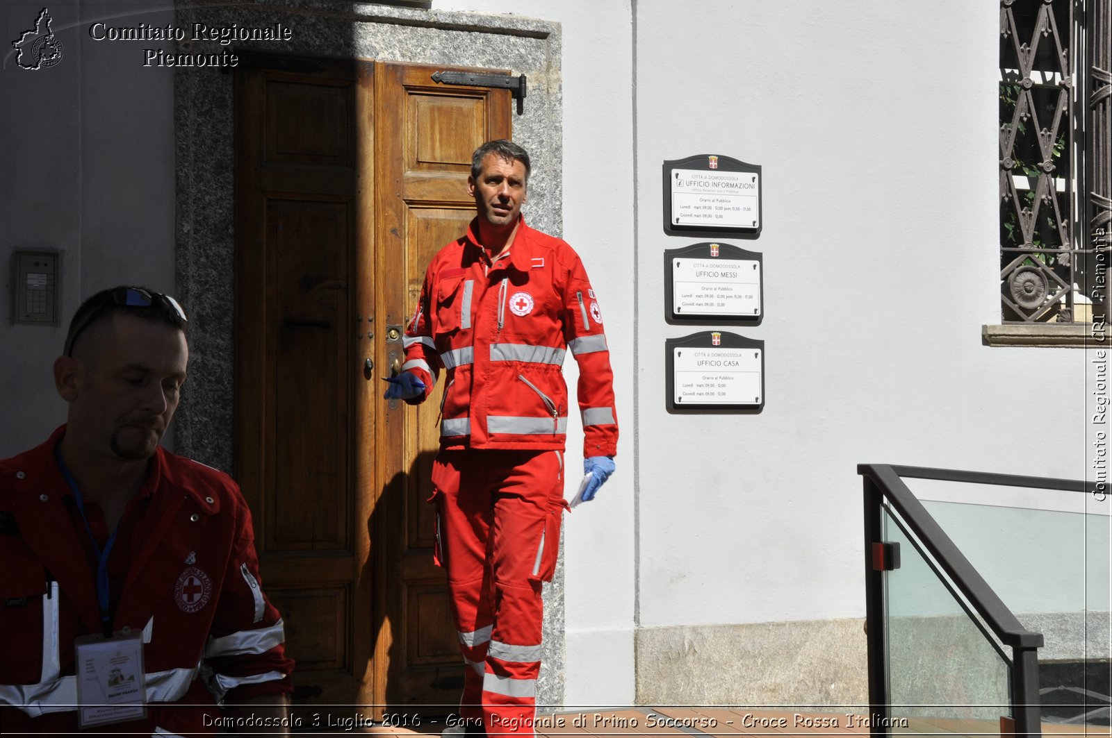 Domodossola 3 Luglio 2016 - Gara Regionale di Primo Soccorso - Croce Rossa Italiana- Comitato Regionale del Piemonte