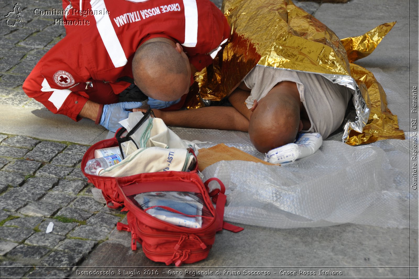 Domodossola 3 Luglio 2016 - Gara Regionale di Primo Soccorso - Croce Rossa Italiana- Comitato Regionale del Piemonte