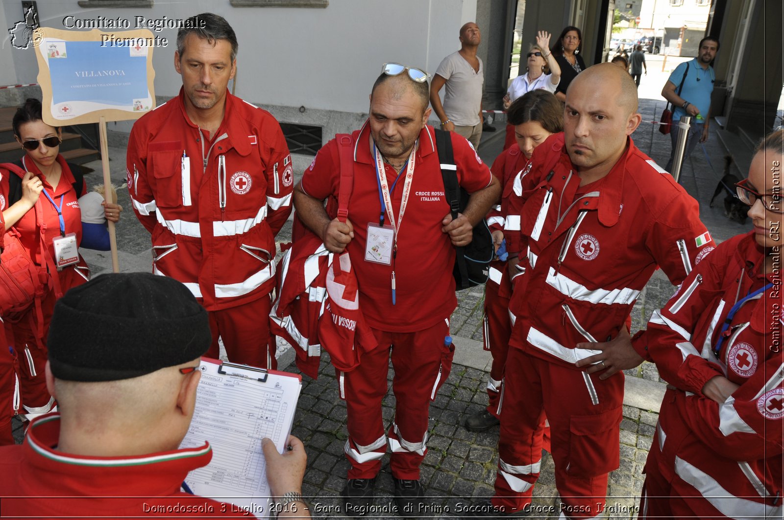 Domodossola 3 Luglio 2016 - Gara Regionale di Primo Soccorso - Croce Rossa Italiana- Comitato Regionale del Piemonte