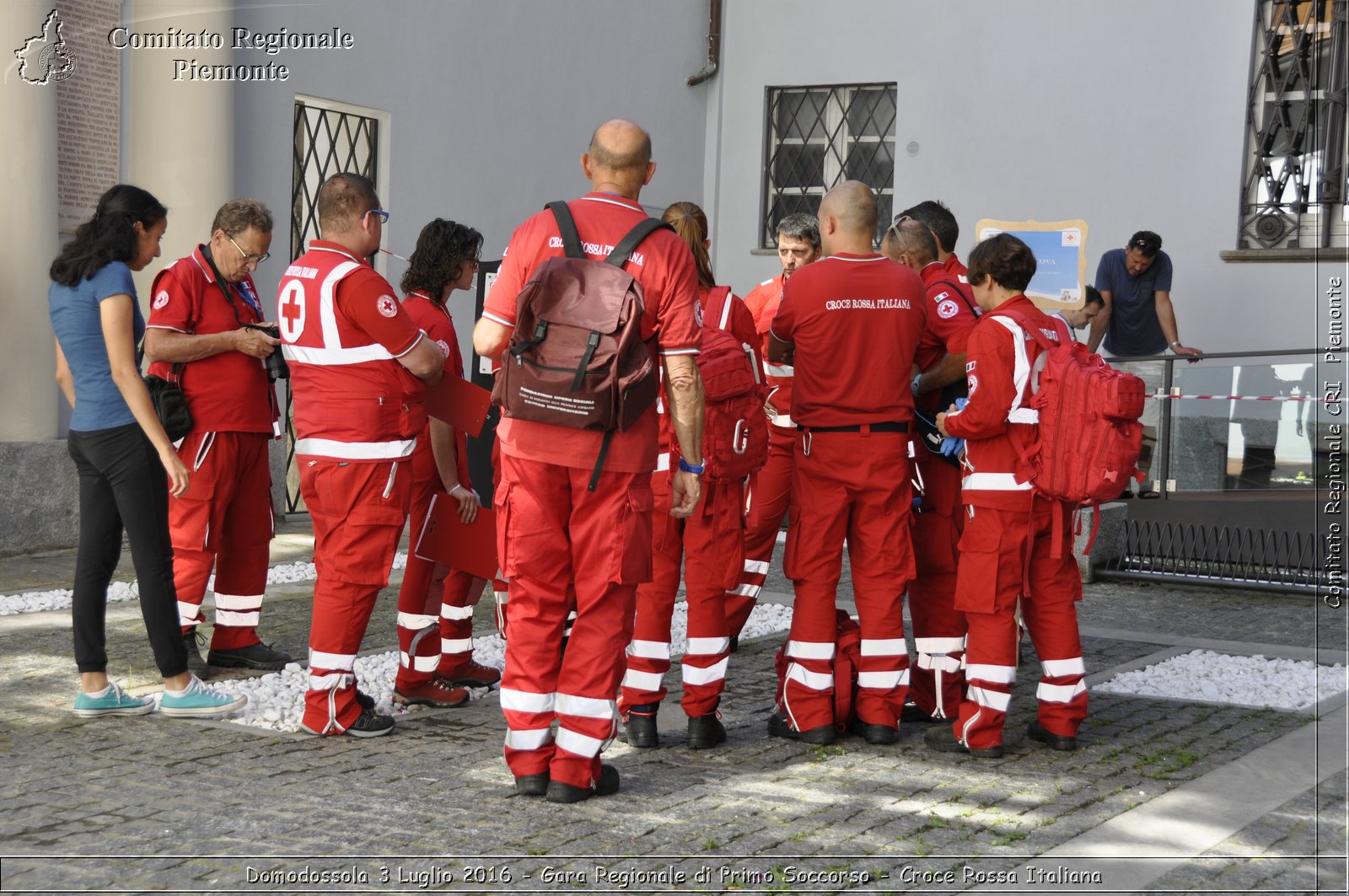 Domodossola 3 Luglio 2016 - Gara Regionale di Primo Soccorso - Croce Rossa Italiana- Comitato Regionale del Piemonte