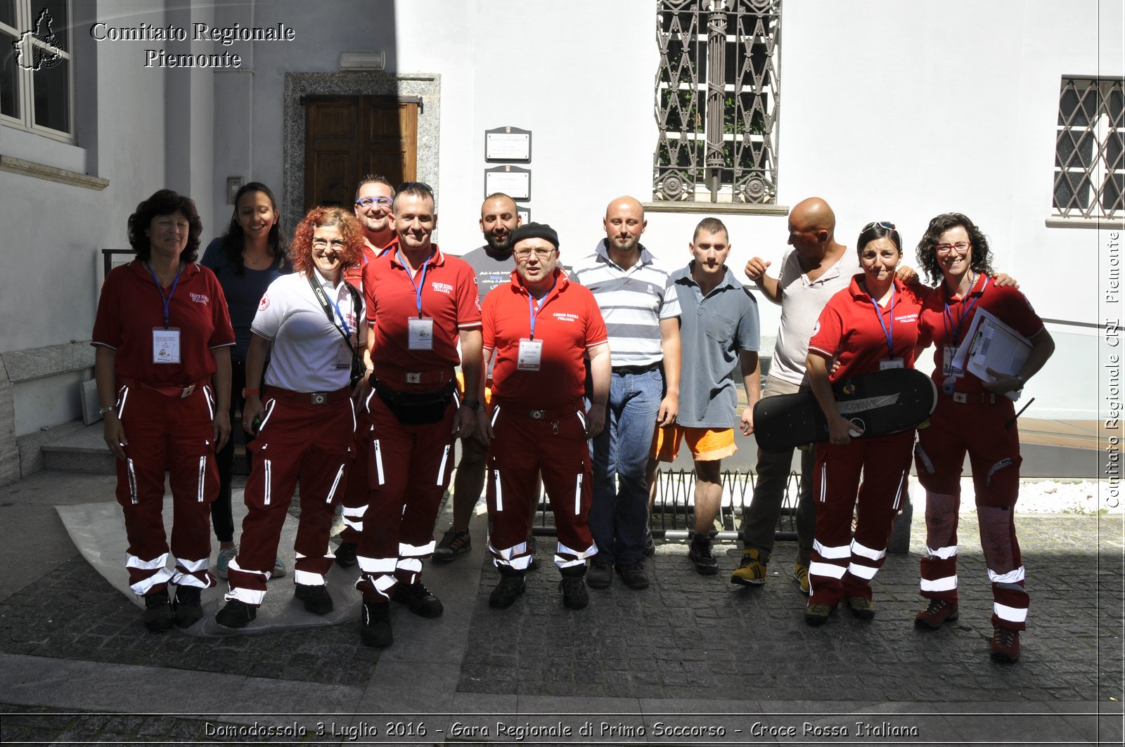 Domodossola 3 Luglio 2016 - Gara Regionale di Primo Soccorso - Croce Rossa Italiana- Comitato Regionale del Piemonte