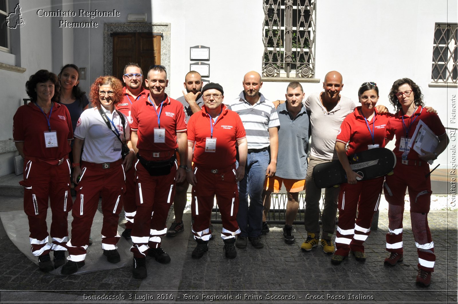 Domodossola 3 Luglio 2016 - Gara Regionale di Primo Soccorso - Croce Rossa Italiana- Comitato Regionale del Piemonte