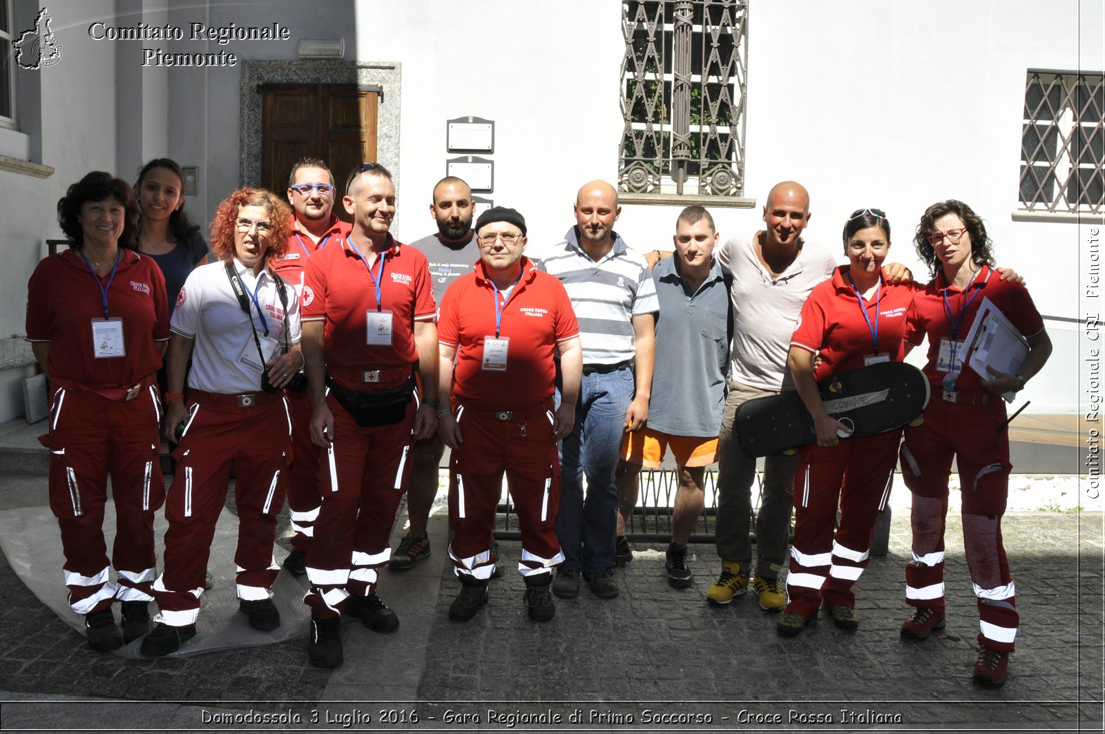 Domodossola 3 Luglio 2016 - Gara Regionale di Primo Soccorso - Croce Rossa Italiana- Comitato Regionale del Piemonte